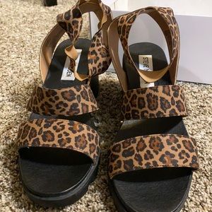 Steve Madden Haidar Cheetah Sandals